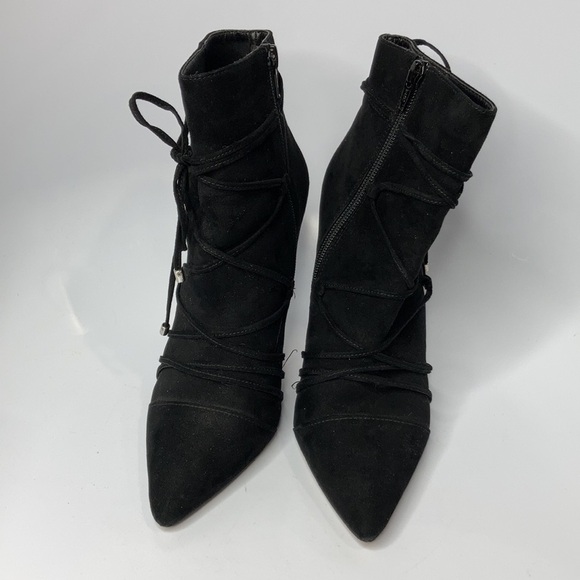 Aldo Mortula pointed toe bootie heels size 7 - Picture 3 of 8